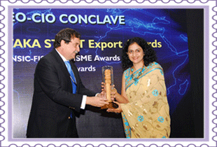 High performing Women IT Entrepreneur 2009-2010 rewarded by STPI
